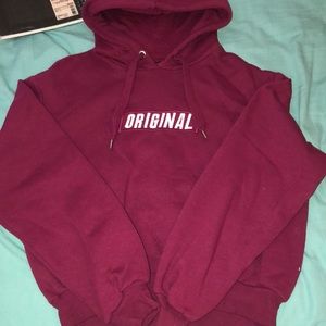 Cropped hoodie